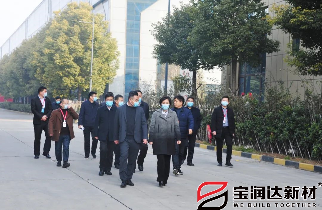 長葛市長張曉麗一行來訪寶潤達(dá)